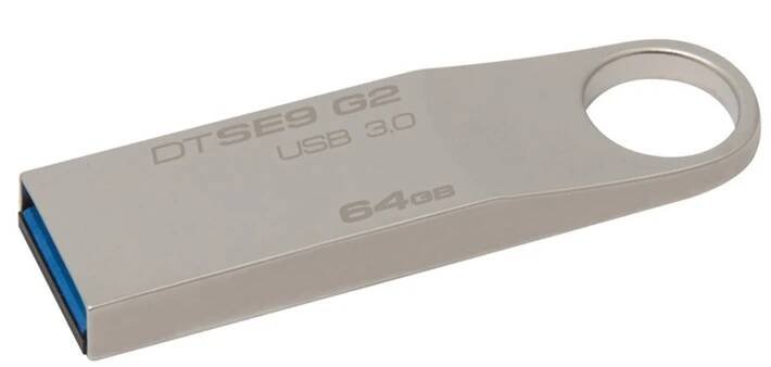 Kingston - Kovový Flash Disk DATATRAVELER SE9 G2 USB 3.0 32GB