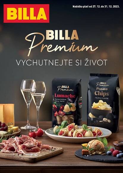 BILLA.cz - Leták BILLA Premium od 27.12. - 31.12. - Strana 1