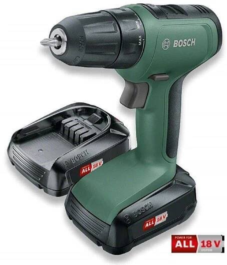 Bosch Aku vŕtačka UniversalDrill 18 + aku 18 V/1,5 Ah, 2 ks