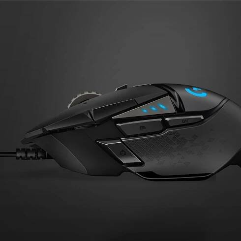 Logitech G 910-005470 myš Hraní Pro praváky USB Typ-A Optický 25600 DPI