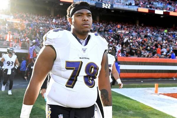 Orlando Brown was traded from the Ravens to the Chiefs