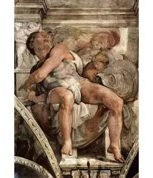 Reprodukce - A-68 Michelangelo Buonarroti - Jonáš