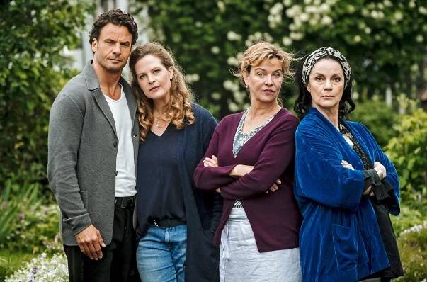 Stephan Luca, Diana Amft, Margarita Broich, Sabine von Maydell - Meine Mutter traut sich was - Promo