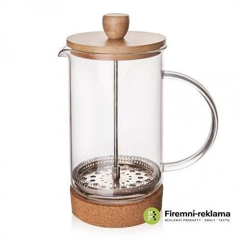 French Press kafetier CORK 0,75 L