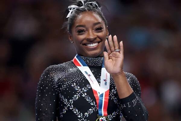 Simone Biles Makes History After Winning 8th National Gymnastics Title