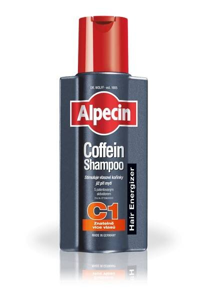 ALPECIN Coffein Shampoo C1 - Kofeinový šampón, 250 ml