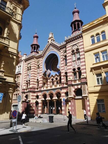 Jubilejní synagoga - Praha 1 - Sakrální architektura - synagogy - Hlavní město Praha - Praha 1