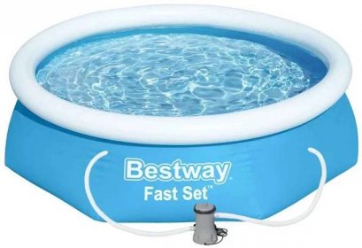 Bestway 57450 Bazén Fast Set 2,44 x 0,61 m s kartušovou filtrací