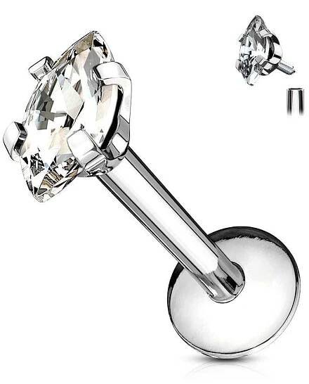Piercing do brady zirkon - LA047