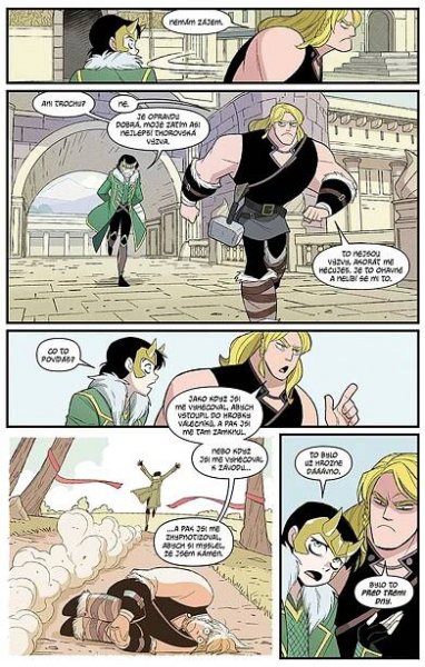 Můj první komiks: Thor a Loki: Trable na druhou — CREW