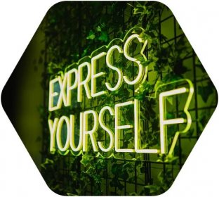 express yourself office signage