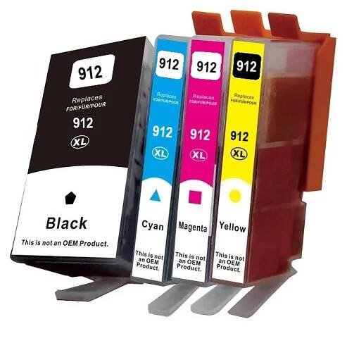 HP Συμβατά 912XL MULTIPACK (BL/C/M/Y) 4-PACK