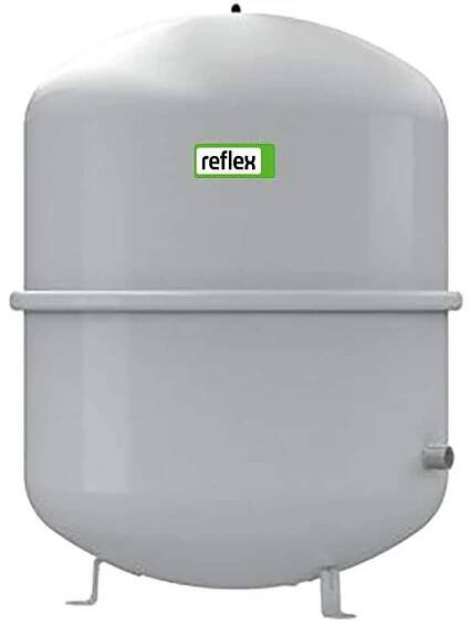 Reflex Nádoba expanzní s membránou pro topení a chlazení N 140, 140 l, 4 bar, 1", 512 x 890 mm, šedá