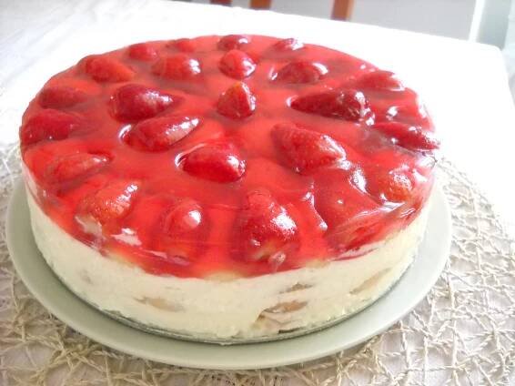 Recept: Tvarohový dort 1