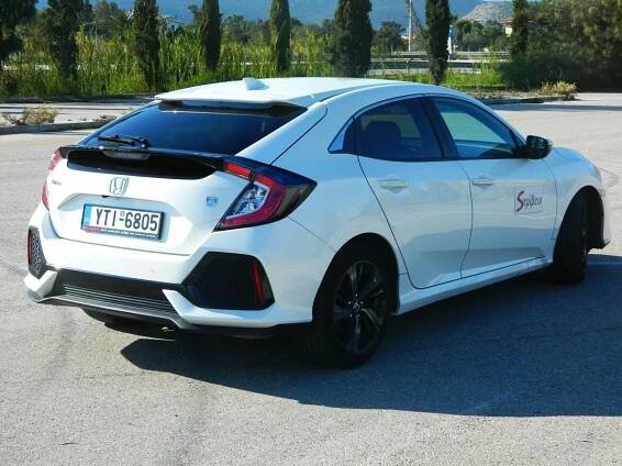 Honda Civic 1.0 turbo 129hp - Sτρίβειν