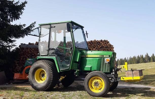 malotraktor john deere 955 5510n keintraktor dhtrucks 2