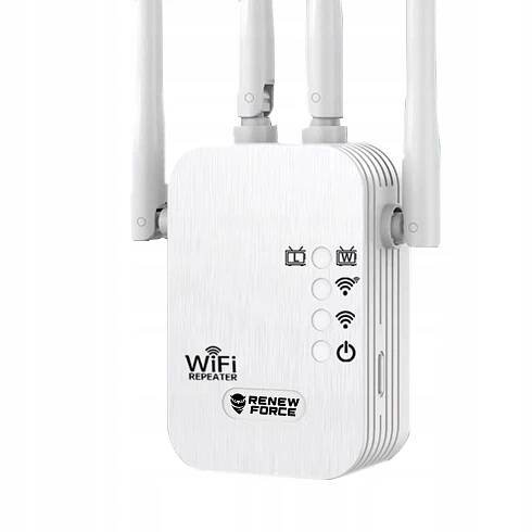 ZOSILŇOVAČ Signálu WiFi Siete 5ghz VÝKONNÝ 1200Mb/s Dosah WiFi REPEATER 4v1 Maximálna prenosová rýchlosť 1200 MB/s