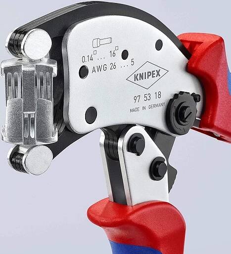 Ivo GRANDIČ - Kleště, kladiva, hasáky, nůžky, nože - Knipex - Knipex 975318 kleště lisovací (krimpovací) na dutinky Twistor