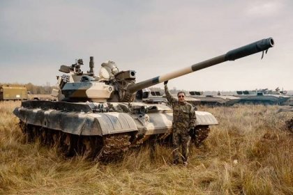 Řízení bojového tanku T-55 - standard