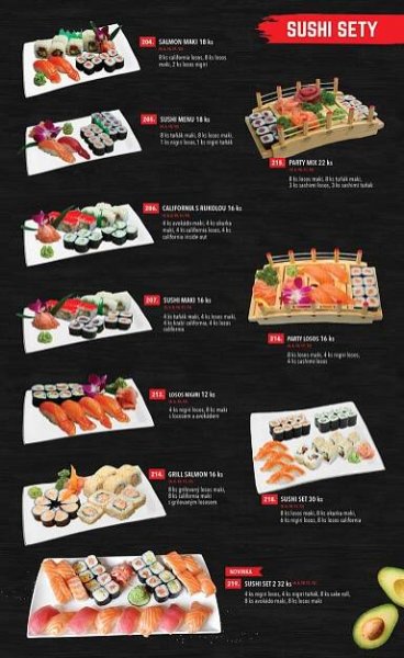 Sushi sety