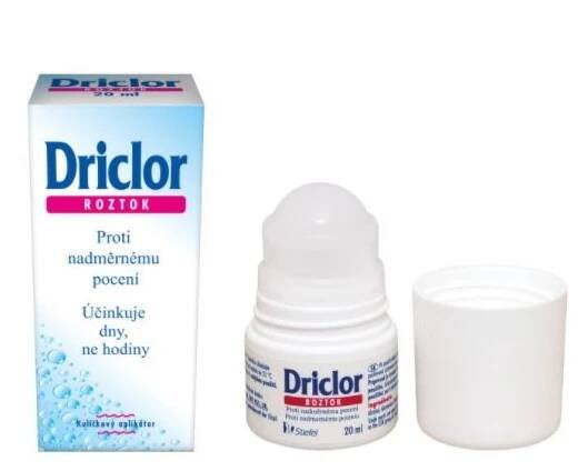 Driclor Proti nadměrnému pocení roll-on 20 ml