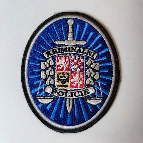 Nášivka Policie ČR - Kriminální policie