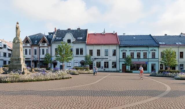 Ještě před patnácti lety bylo Husovo náměstí ve Vamberku součástí hlavního tahu na sever Moravy. Centrum městečka se po otevření obchvatu výrazně zklidnilo a nyní čeká na rekonstrukci.
