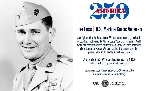America250: Marine Corps and Air Force Veteran Joe Foss