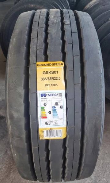 Pneumatiky 2 x 385/55R22.5 Groundspeed – návěs Značka žádná značka