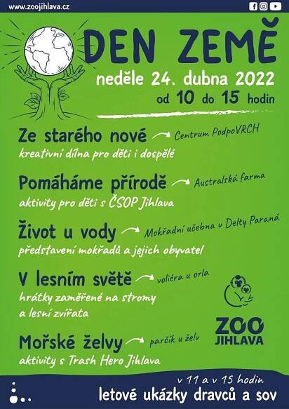 Den Země - Zoo Jihlava