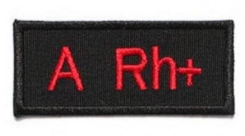 Moto nášivka s krevní skupinou A Rh+ - Motoplace