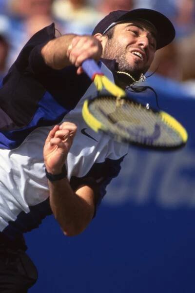 I Played Tennis With Andre Agassi at the US Open—And Walked Away With a Lesson in Life