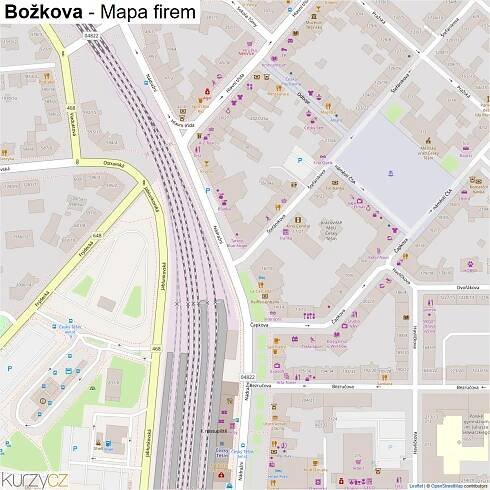 Božkova - mapy | Kurzy.cz