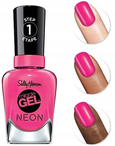 Sally Hansen Miracle gelový lak na nehty 050 Fuchsia Fever