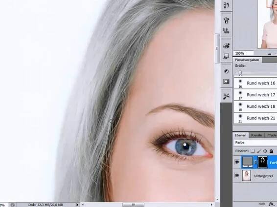 Od mladých po staré - vytváření efektů stárnutí pomocí morfologických technik v programu Photoshop
