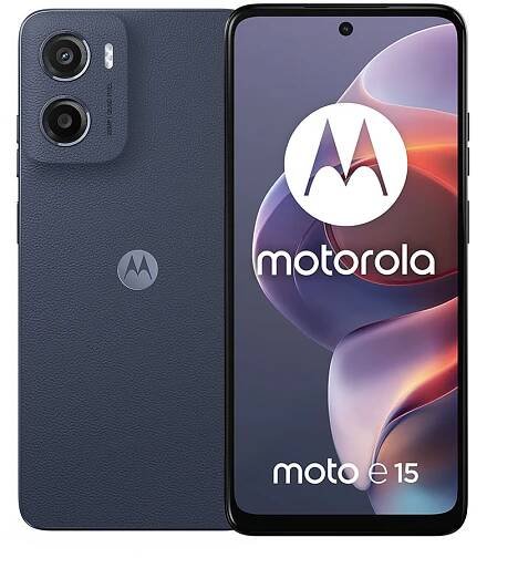 Mobilní telefon Motorola Moto E15 64+2GB DS Denim Blue