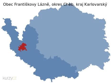 Františkovy Lázně v kraji Karlovarský