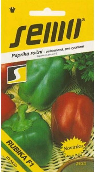Rubika F1 paprika kváder sladké
