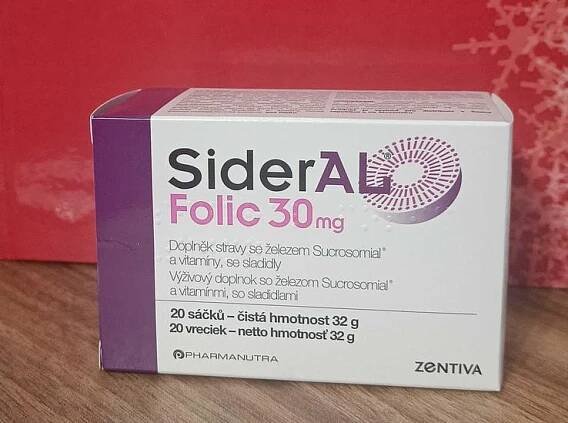 Recenzie SiderAL® Folic 30 mg - Recenzie/hodnotenia, Kde kúpiť - Modrý koník