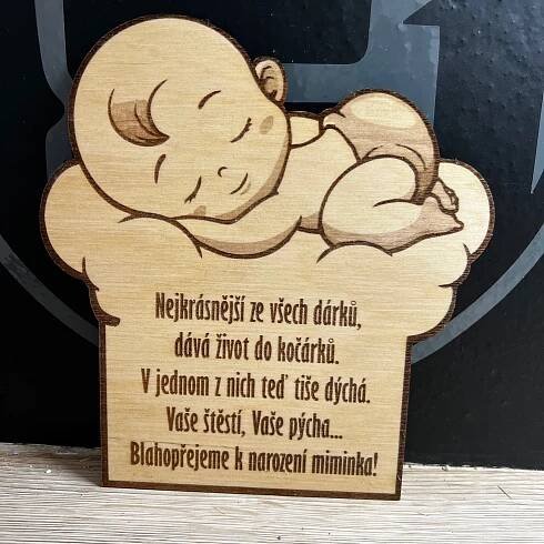Gratulace k narození miminka - NEZAJÍMÁ.CZ