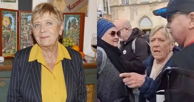 Jaroslava Obermaierová v DRSNÉ HÁDCE na demonstraci za mír: Takto se za ruský národ ještě nikdo nepostavil. Čechy rozdělila na 2 části