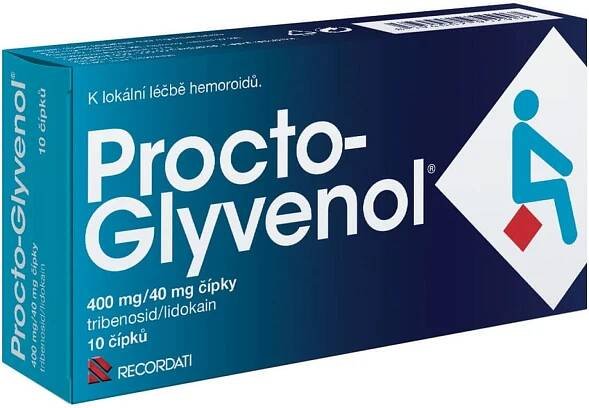 Státní ústav pro kontrolu léčiv (SÚKL) upozornil na problém s jednou konkrétní šarží čípků Procto-Glyvenol 400 mg/40 mg.