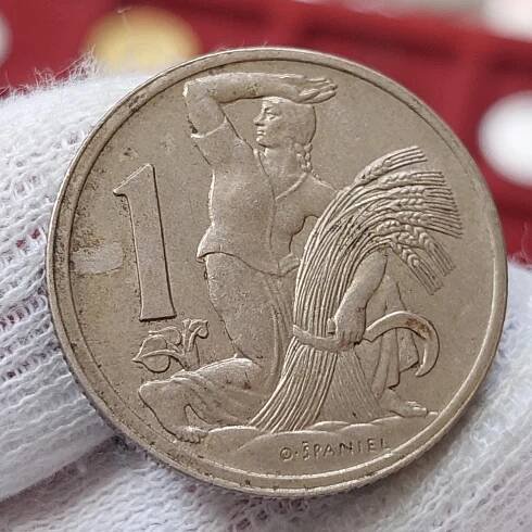 1 kč / Koruna 1922 • Stav • První Republika