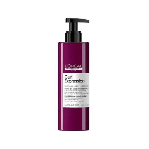 VÝPRODEJ: L'Oréal Curl Expression Definition Activator Leave In - krémový gel pro definici kadeří, 250 ml