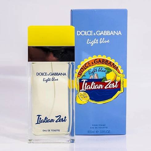 Dolce & Gabbana Light Blue Italian Zest toaletní voda dámská 100 ml