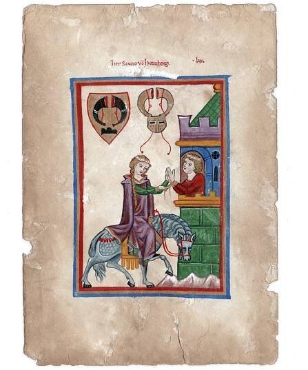Medieval Manuscript - Codex Manesse