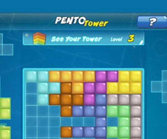 The Prime Radicals Pento Tower game