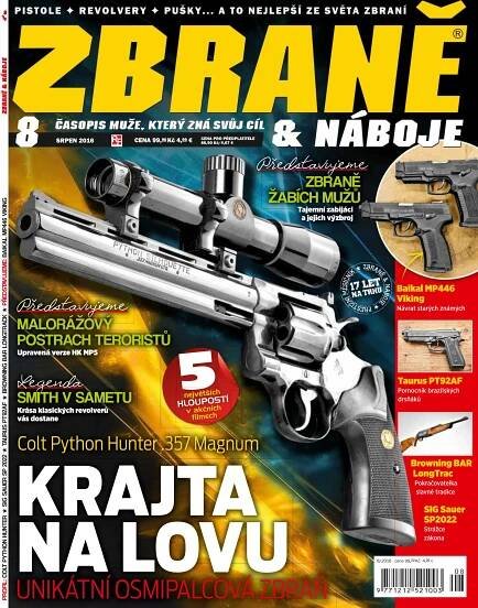 Časopis Zbraně & náboje 8/16