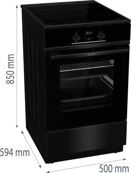 Elektrický sporák GEIT5C60BPG Gorenje | Servis Černý