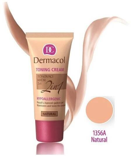 BB krém DERMACOL Toning Cream 2in1 Natural 30 ml